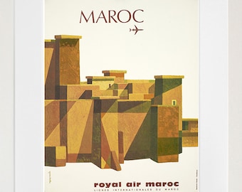 Morocco Art Vintage Travel Poster Print Home Wall Decor (XR260)