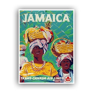 Travel Poster Jamaica Gift Vintage Art Print (XR1008)