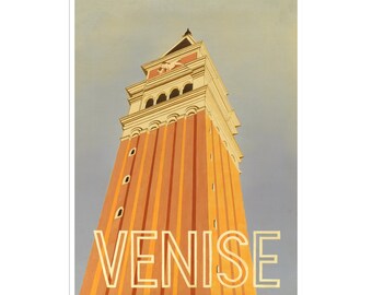 Póster de Venecia, Italia, arte de viaje, impresión italiana (XR2796)a