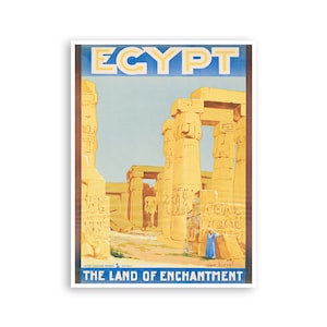 Egypt Art Travel Poster Print Egyptian Decor (XR3328)a