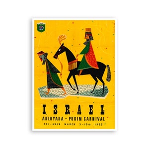 Israel Wall Art Travel Print Poster Vintage Home Decor (XR3533)