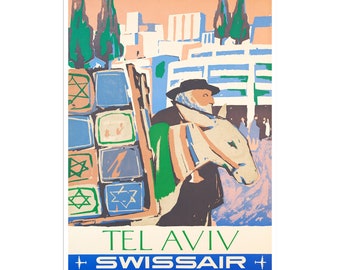 Israel Kunst Tel Living Vintage Reise Poster Druck Home Wand Dekor (XR2639)
