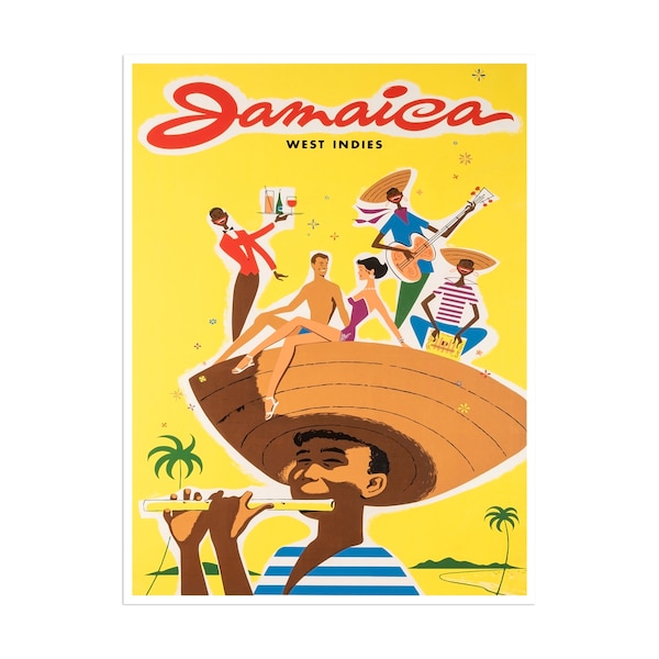 Jamaica Poster Etsy