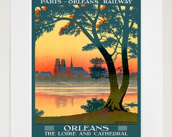 Französisches Reiseplakat Frankreich Kunstdruck Home Decor (XR174)