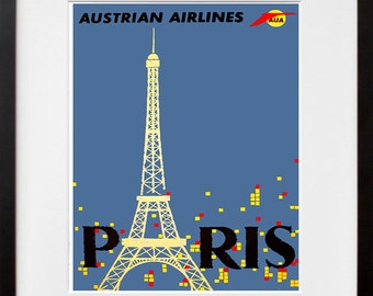 Paris Art Travel Poster France Print Home Decor (ZT367)