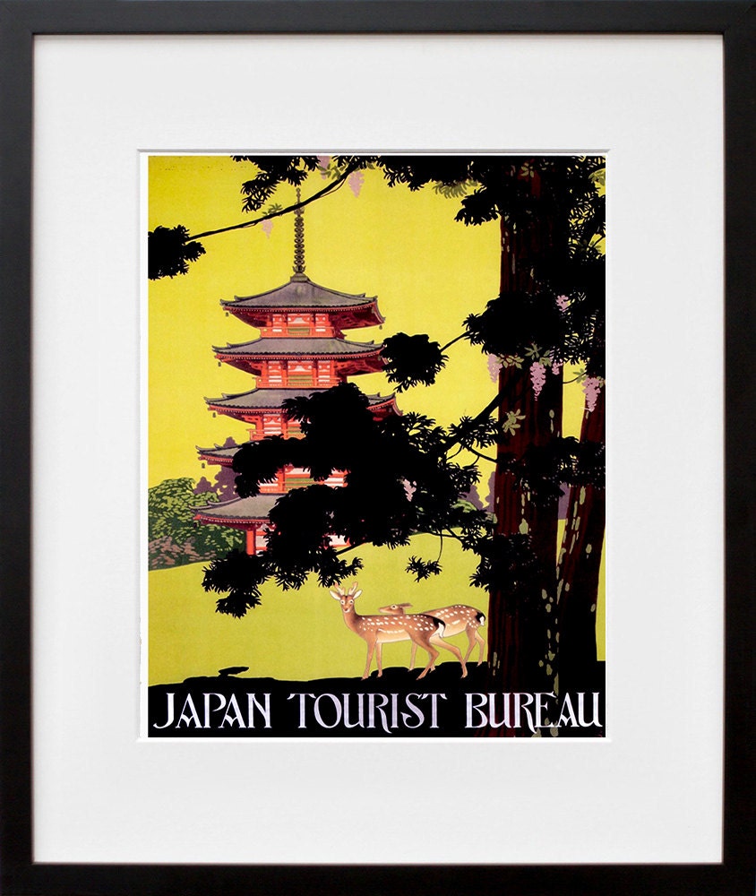 Japan Travel Art Poster Print Japanese Wall Decor (XR131) - Etsy