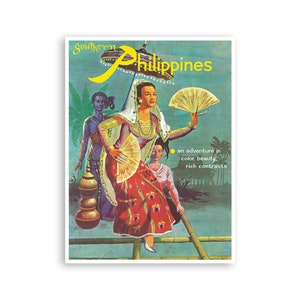 Philippines Travel Art Print Home Decor ZT278 image 1