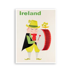 Ireland Travel Poster Irish Art Print (XR4366)a