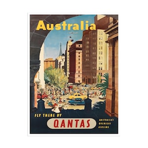 Australien Kunst Vintage Travel Poster Print Home Wand Dekor (XR2015)