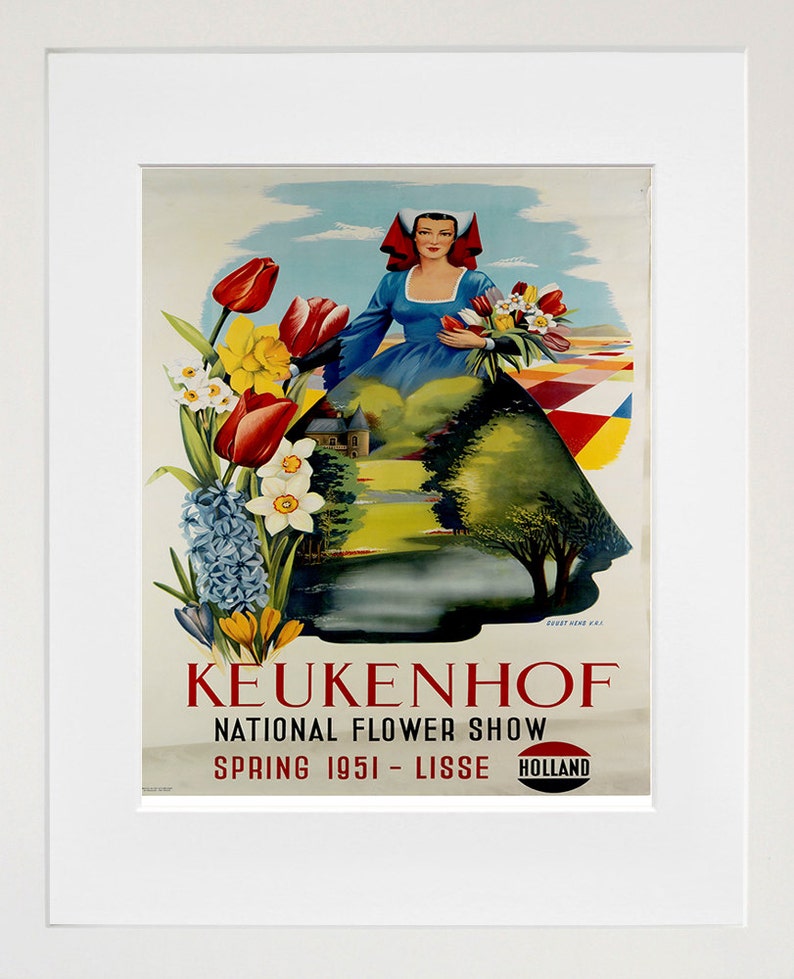 Travel Art Holland Print Poster Home Decor XR74 Etsy