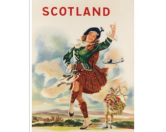 Schottland Kunst Reise Poster Druck Scottish Home Decor (XR3155)