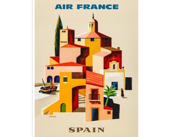 Spanien Kunstdruck Reise Poster Spanisch Wohnkultur (XR2368)