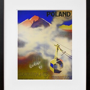 Poland Art Print Travel Polish Home Decor Poster (XR116)