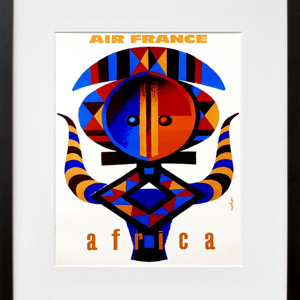African Travel Poster Africa Art Home Decor Print (TR89)
