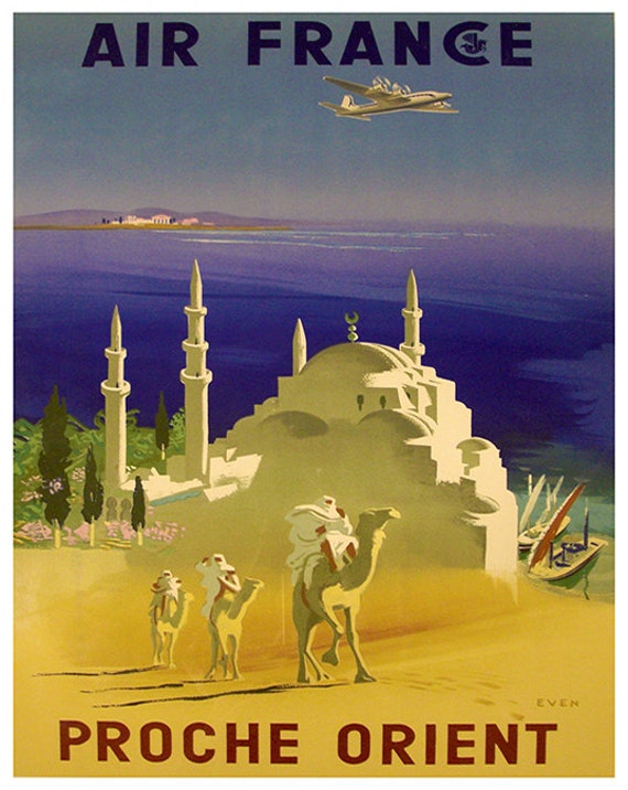 Travel Art Print Middle Eastern Home Decor Poster Xr115