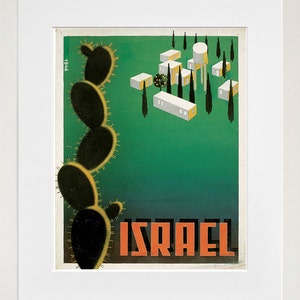 Israel Art Vintage Travel Poster Print Home Wall Decor (XR385)