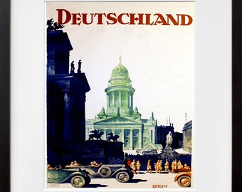 Germany Travel Poster German Art Print Home Decor (ZT380)