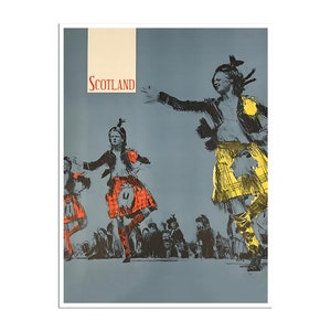 Scotland Travel Poster Scottish Art Vintage Print (XR4560)a