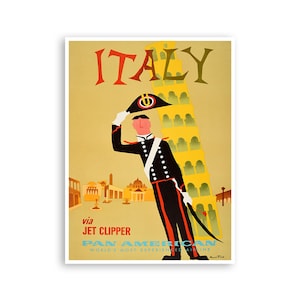Italy Travel Poster Italian Wall Art Print (XR3000)