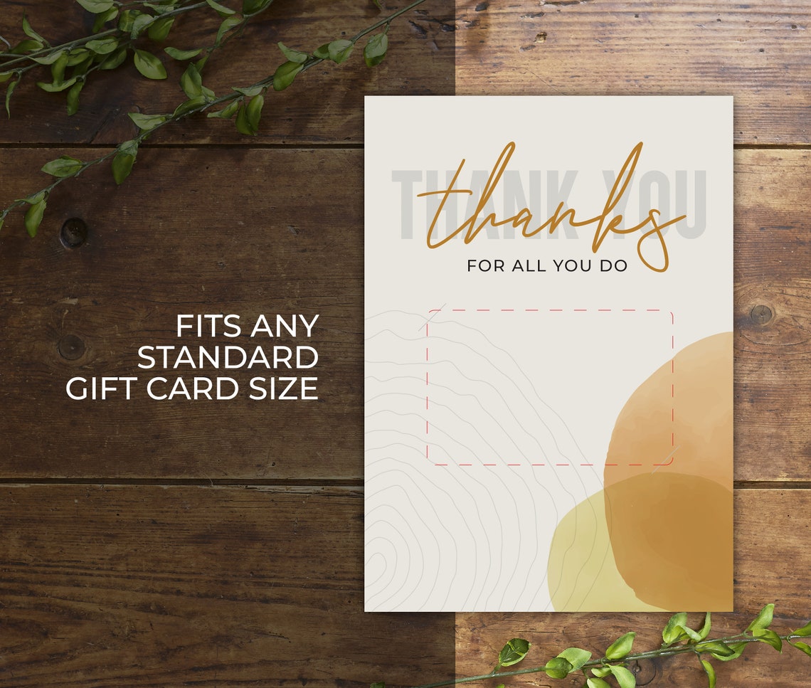 PRINTABLE Gift Card Holder Amazon Card Holder Gift Giving Etsy