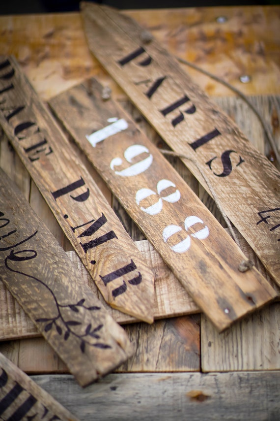 Planchette Personnalise Avec Corde Tableau Plaque De Porte Etsy