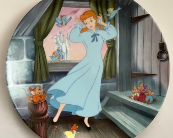 Cinderella Collector Plate A Dream Is A Wish Your Heart Makes