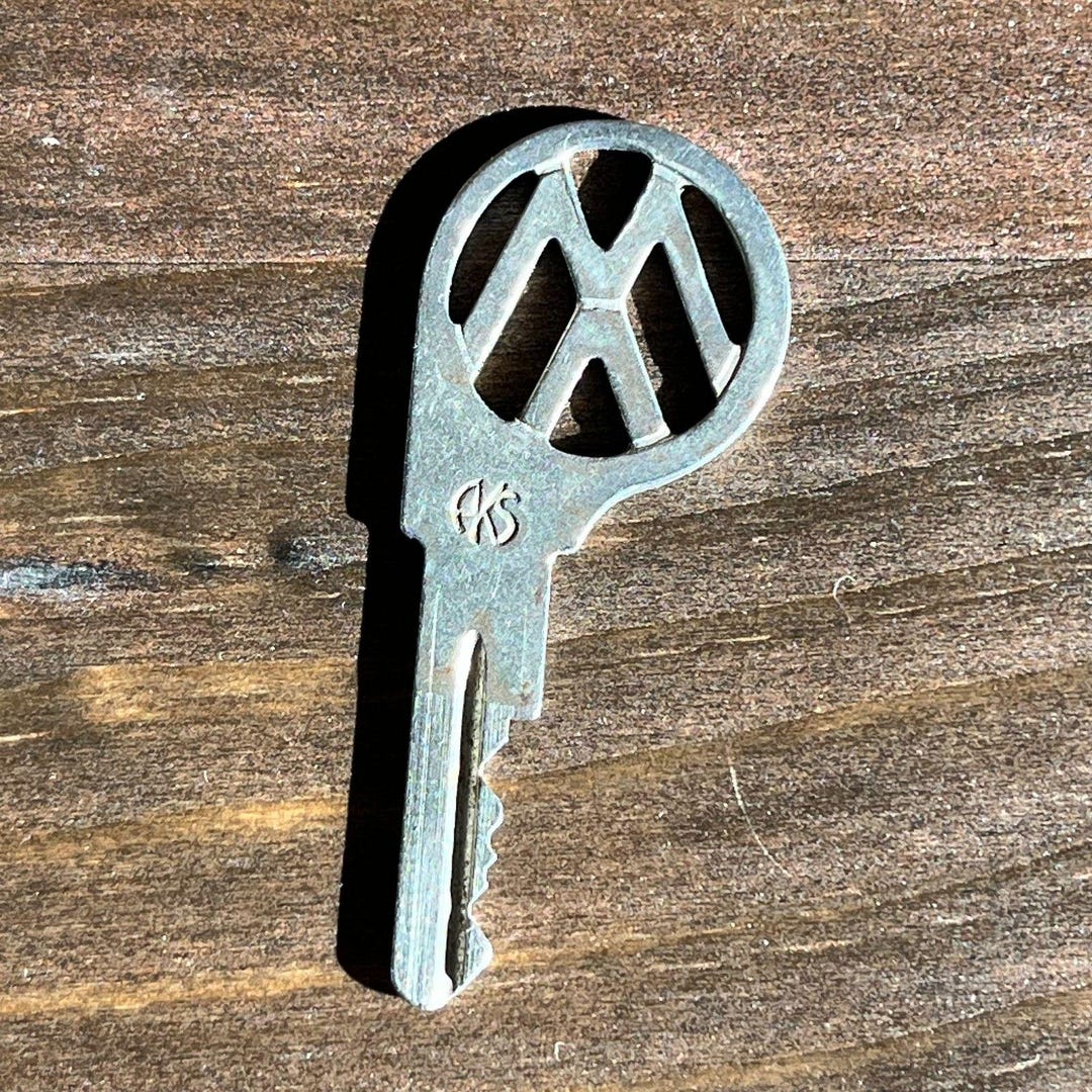 Vintage 60s Volkswagen VW Key - Etsy