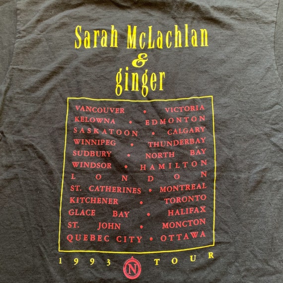 Vintage 90s Sarah McLachlan & ginger 1993 Canadia… - image 4