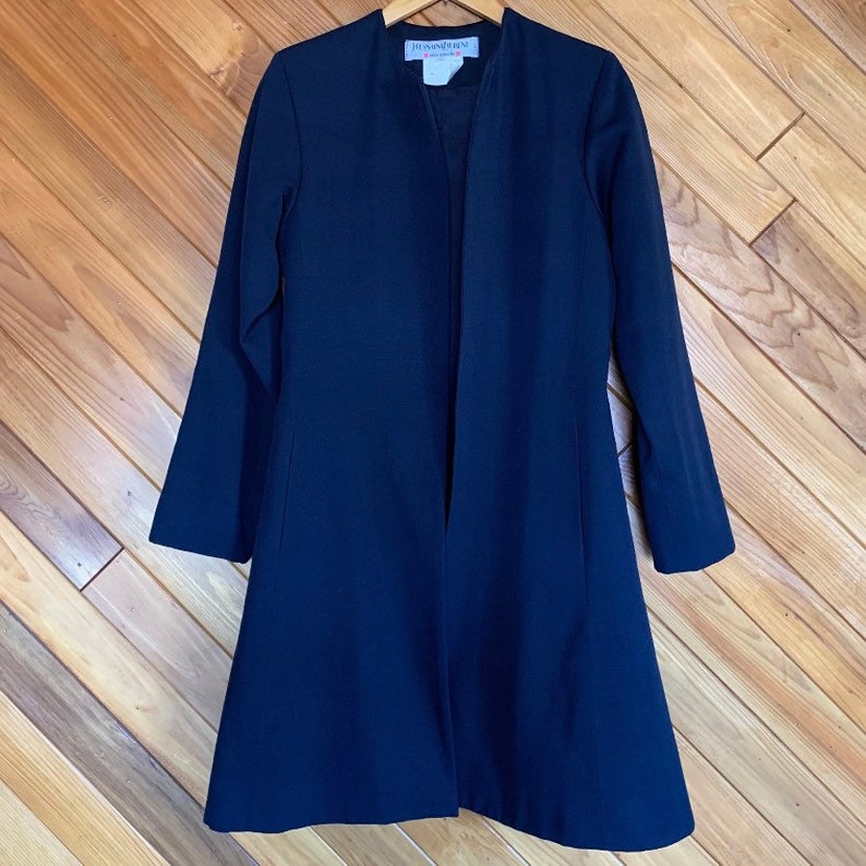 Vintage 80s/90s Yves Saint Laurent Driving Coat image 5