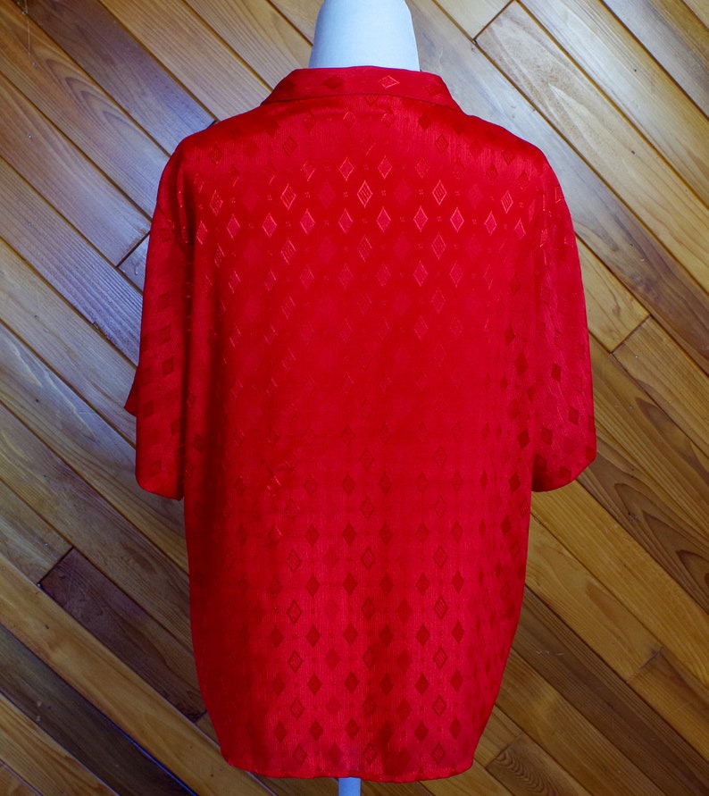 Red Diamond Blouse