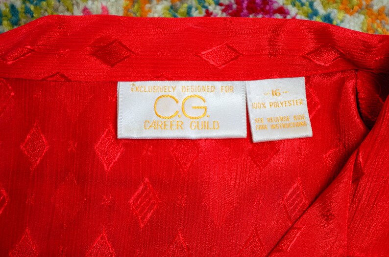 Red Diamond Blouse