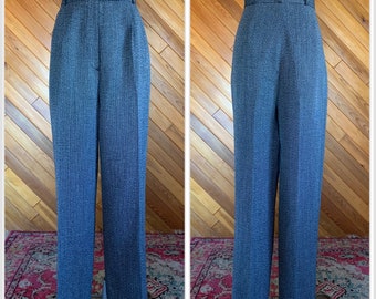 Vintage 80s/90s Gray Wool Trousers