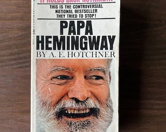 Vintage 60-tals Papa Hemingway av A.E. Hotchner