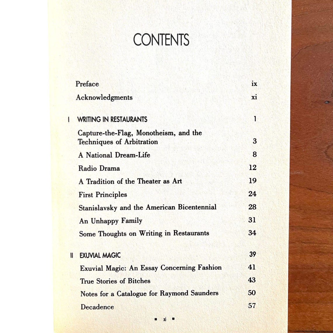 Vintage 80s Writing in Restaurants by David Mamet - Etsy