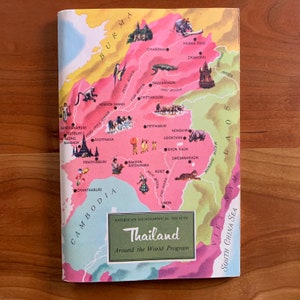 Vintage 60s Thailand - American Geographical Society's Around the World Program