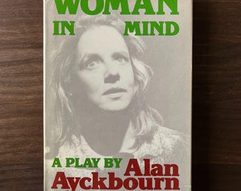 Mujer vintage de los años 80 en mente por Alan Ayckbourn