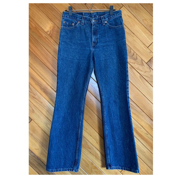 Vintage 90s Levi's 517 Flared Jeans - Etsy Vintage 90s Levi's 517 Flared Jeans - Etsy