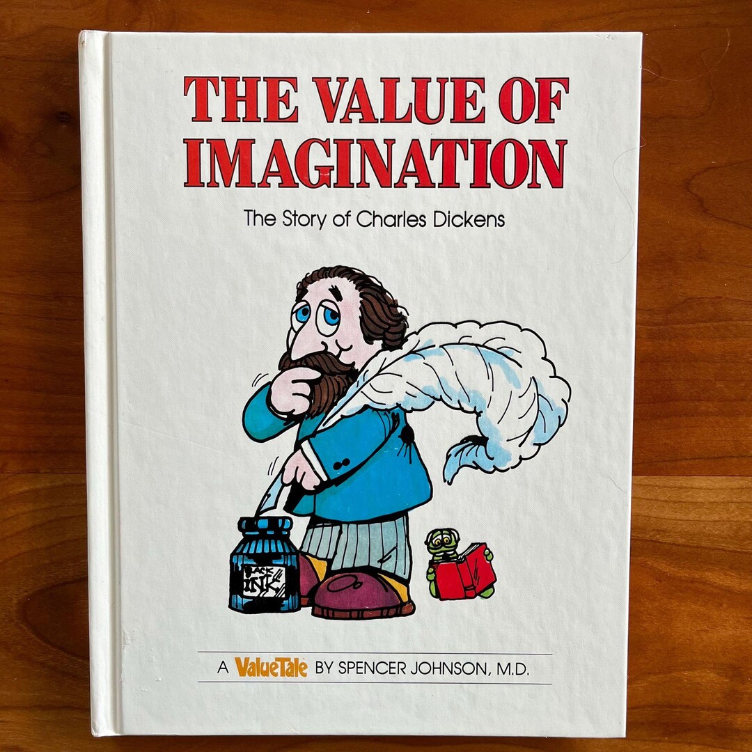 Vintage 70s the Value of Imagination Charles Dickens Valuetale - Etsy