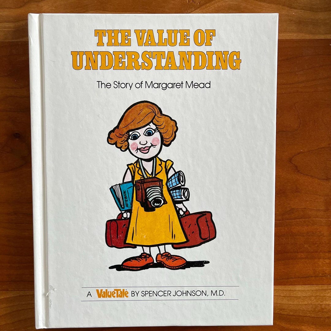 Vintage 70s the Value of Understanding Margaret Mead Valuetale - Etsy