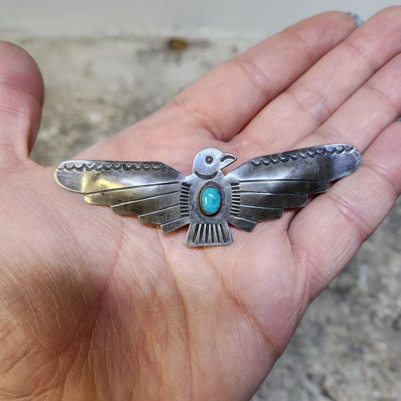 30s 40s ヴィンテージ ナバホ NAVAJO サンダーバード ターコイズ