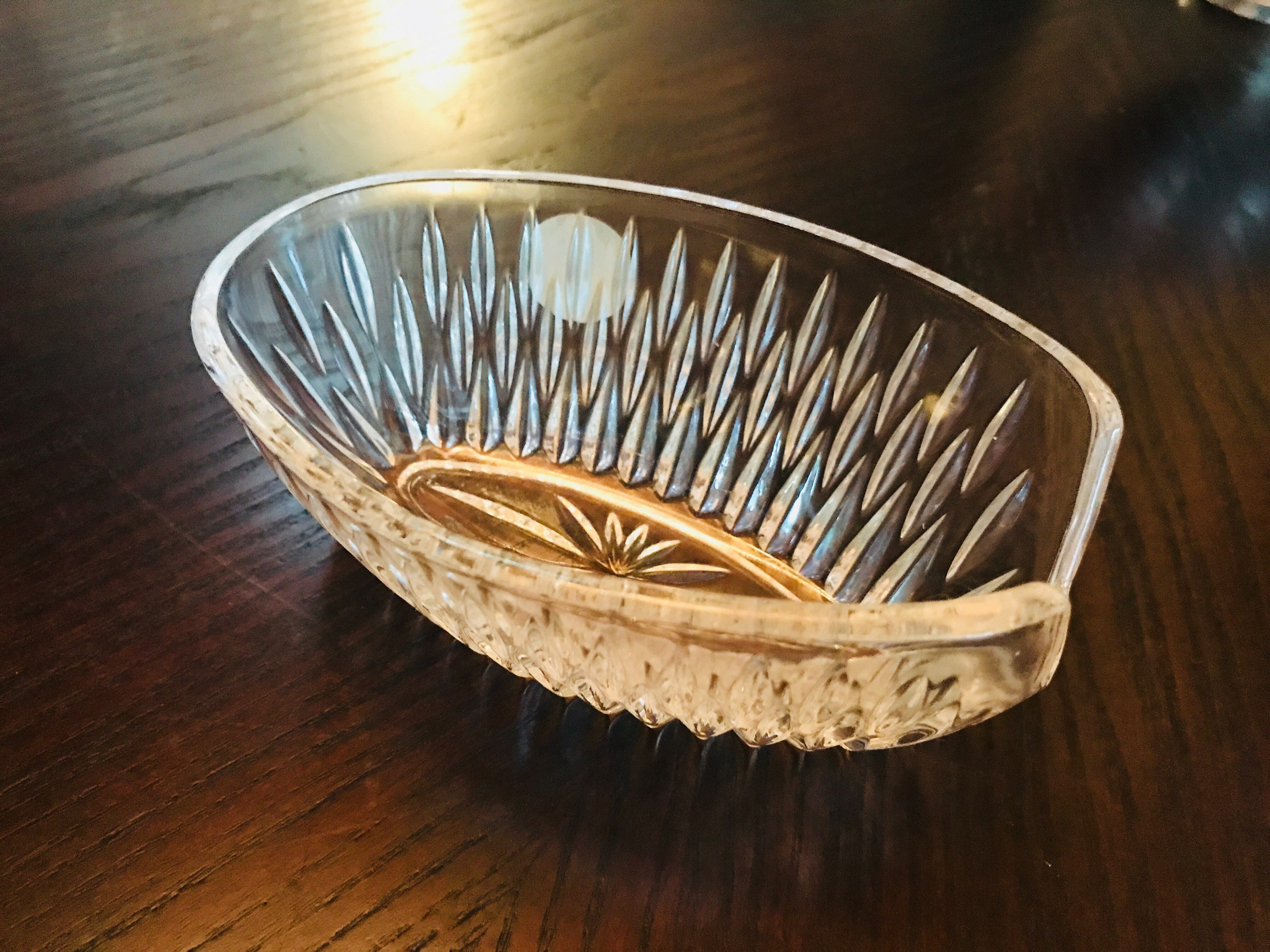 Princess House Crystal Spoon Buffet Cutlery Caddy Art Deco Etsy UK