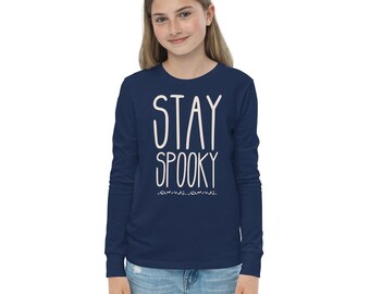 Stay Spooky Kids Shirt | Stay Spooky Halloween kids shirt | Cool Halloween shirt, Funny Halloween shirt, Halloween Tee, Spooky Shirt