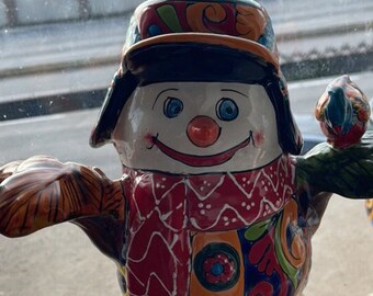 Beautiful Talavera Snowman