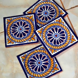40 Mexican Tiles  6x6 or 90 Talavera tiles 4x4