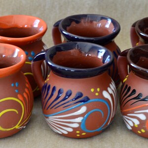 6 coffee cups/ mugs from México image 1