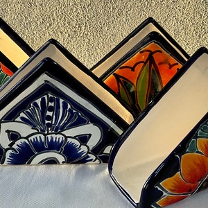 Talavera servethouder