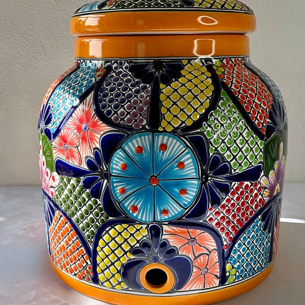 Talavera Pottery Large Water Basin