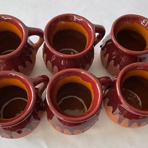 6 coffee cups/ mugs from México image 1