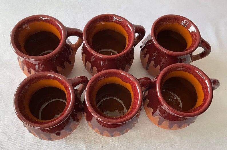 6 coffee cups/ mugs from México image 1