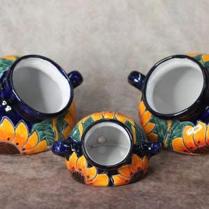 SET of 3 Talavera pots